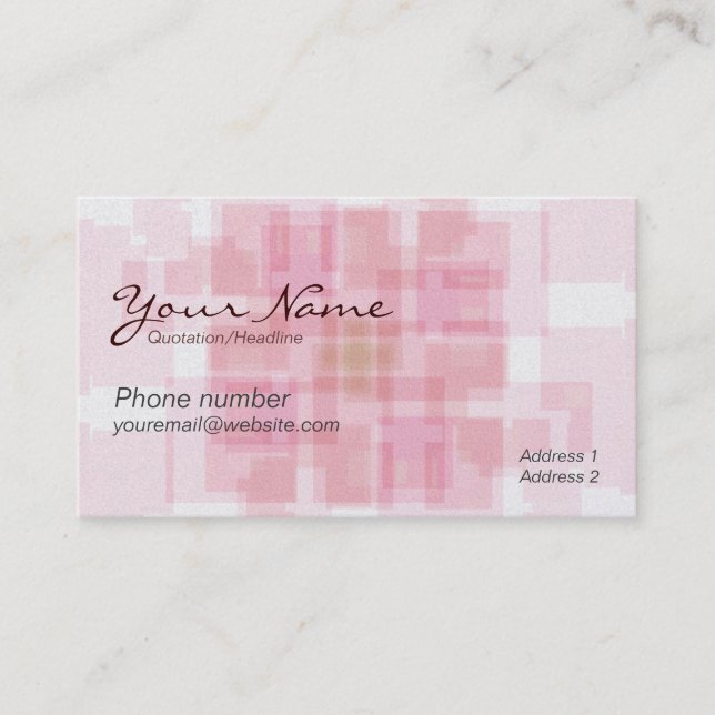 AbSquaz Business Card (Front)
