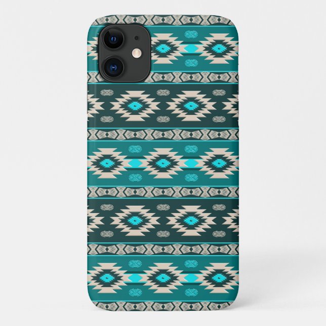 Absract Ethnic Geometric Southwestrn Case-Mate iPhone Case (Back)