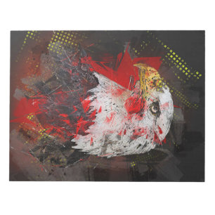 Absract Spirit Of Eagle Notepad