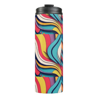 Absrract Art on Thermal Tumbler