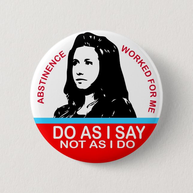 Abstinence Only Button (Front)