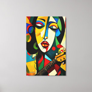 ABSTR_24-024, Cubism  Canvas Print