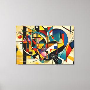 ABSTR_24-046, Abstract Gallery Art Canvas Print