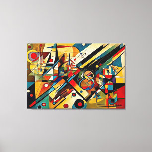 ABSTR_24-085, Abstract Gallery Art Canvas Print