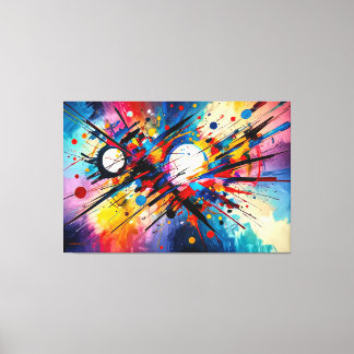 ABSTR_25-055 Abstract Art Canvas Print