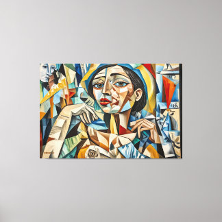 ABSTR_25-095 Abstract Art Canvas Print
