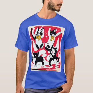 Abstracat abstract cat design T-Shirt