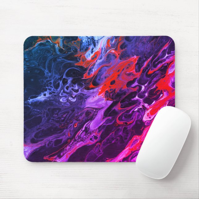 Abstract138 Mouse Pad (With Mouse)