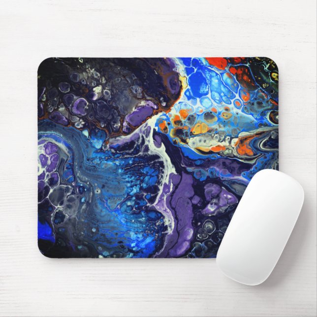 Abstract21 Mouse Pad (With Mouse)