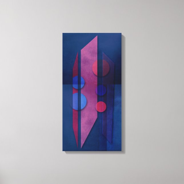 Abstract 009 Art Canvas Print (Front)