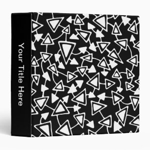 Abstract 021112 - White on Black Binder