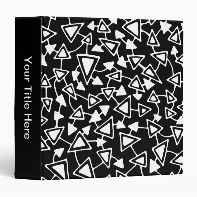 Abstract 021112 - White on Black Binder (Front/Spine)