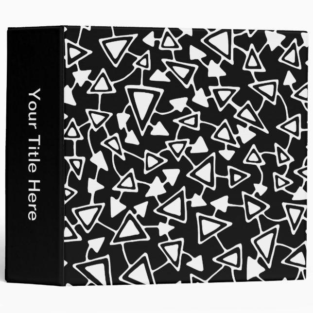 Abstract 021112 - White on Black Binder (Front/Spine)
