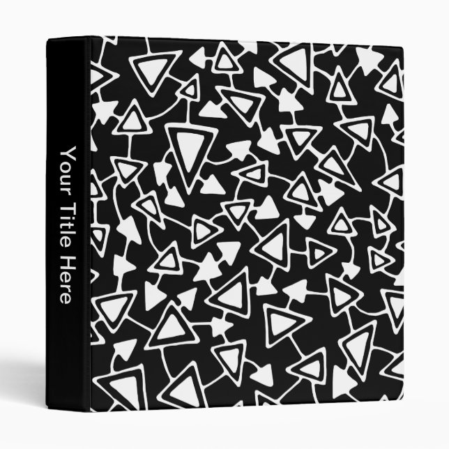Abstract 021112 - White on Black Binder (Front/Spine)