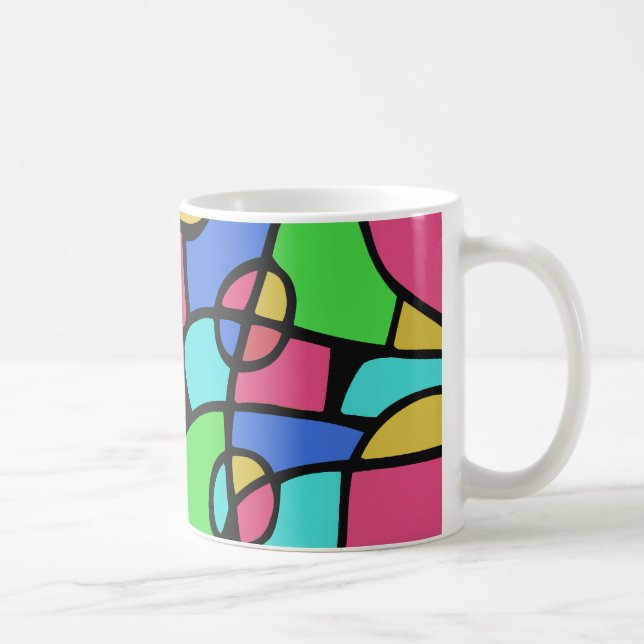 Abstract 02 coffee mug (Right)