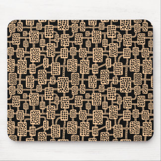 Abstract 041113 - Sand on Black Mouse Pad