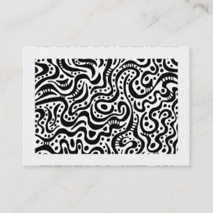 Abstract 041211 (Bordered) Business Card