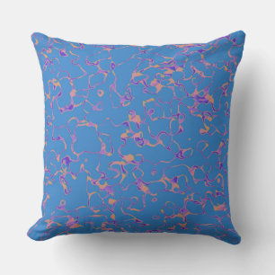 Abstract 080716(1) throw pillow