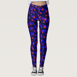 Abstract 080716(2) leggings