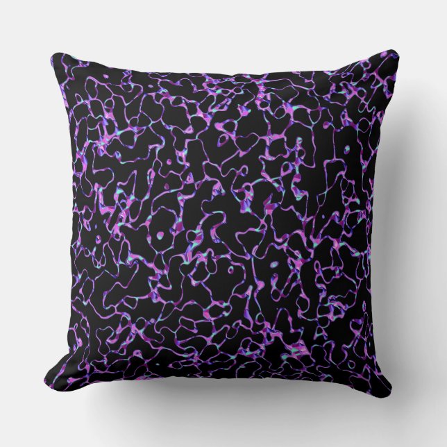 Abstract 080716(3) throw pillow (Front)