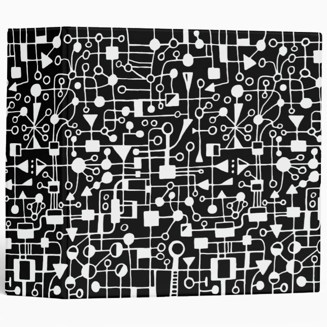 Abstract 090112 (2in) - White in Black Binder (Front/Spine)