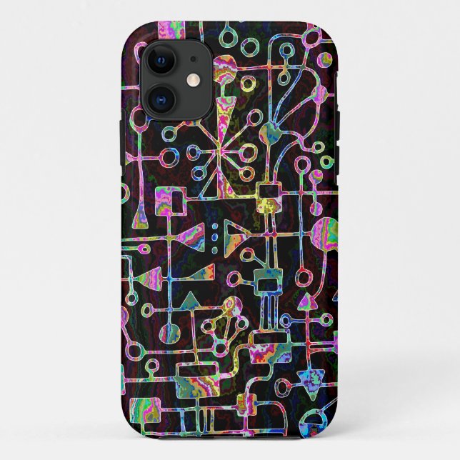 Abstract 090112 v1 Case-Mate iPhone case (Back)