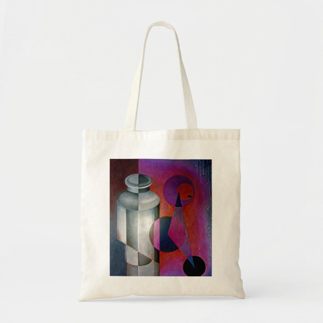 abstract 10 tote bag (Front)