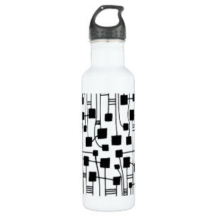 Abstract 111211 - Black 710 Ml Water Bottle