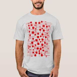 Abstract 111211 - Red T-Shirt
