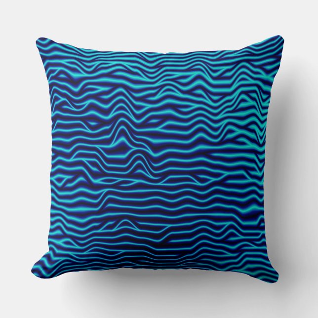 Abstract 120716(06) throw pillow (Front)