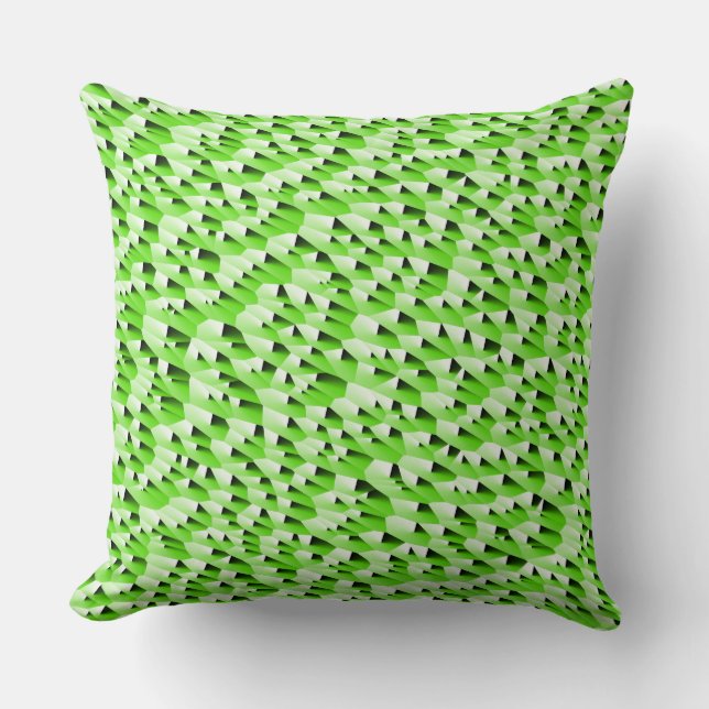 Abstract 120716(07) throw pillow (Front)