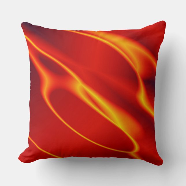 Abstract 120716(08) throw pillow (Front)