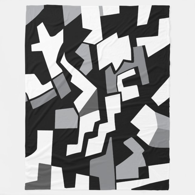 Abstract 120720 fleece blanket (Front)