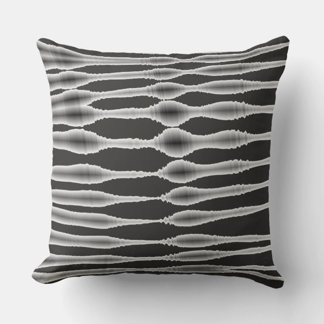 Abstract 140716(01) throw pillow (Front)