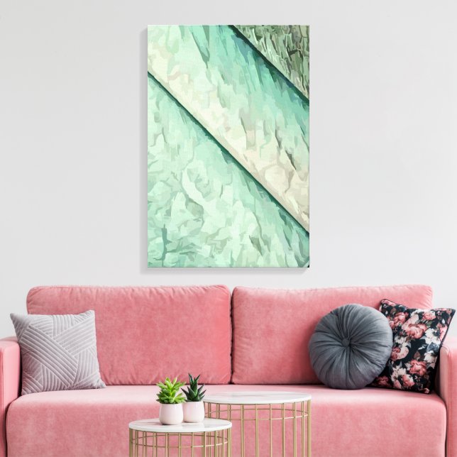 Abstract 14188 canvas print (Insitu(LivingRoom))