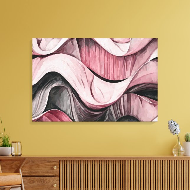 Abstract 14213 canvas print (Insitu(LivingRoom))