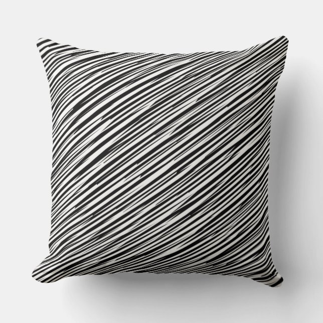 Abstract 151116(01) throw pillow (Front)