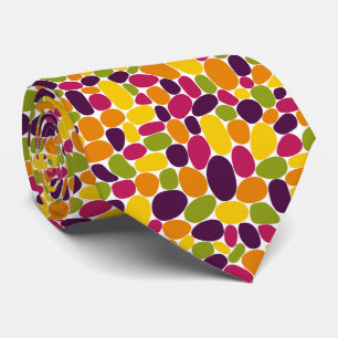 Abstract 160417 - Wine Gum Colours Tie