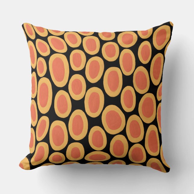 Abstract 161216 throw pillow (Front)