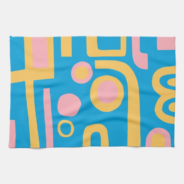Abstract 170914v2 kitchen towel (Horizontal)