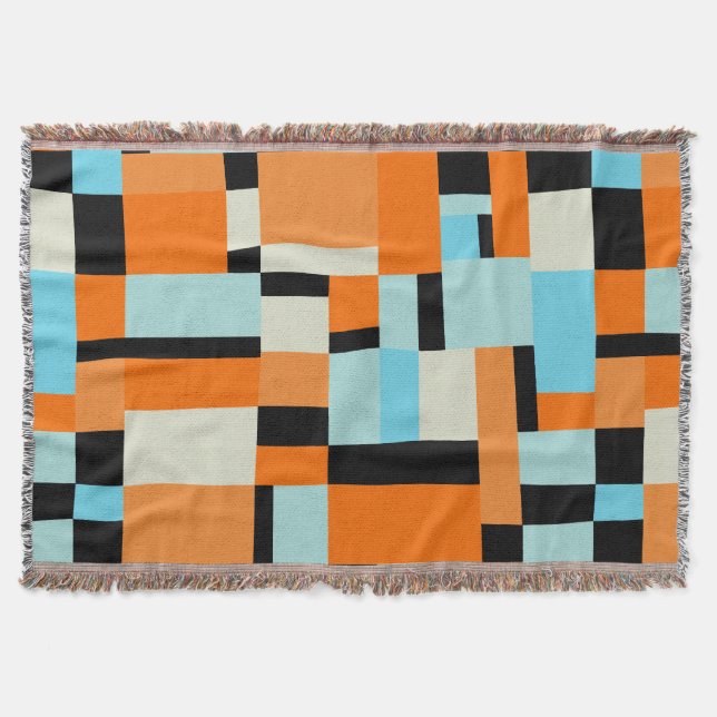 Abstract 180316 throw blanket (Front)