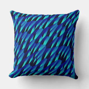 Abstract 190716(05) throw pillow