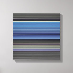 Abstract #1: Blue and gray Canvas Print