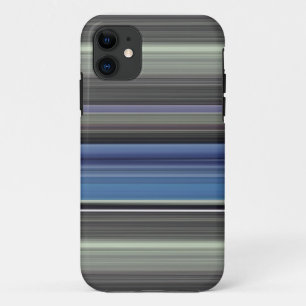 Abstract #1: Blue and grey iPhone 11 Case