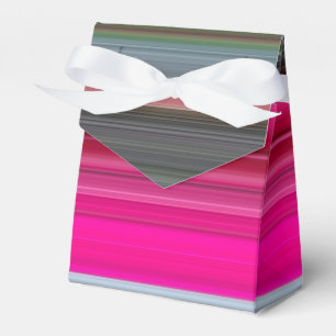 Abstract #1: Cerise and grey Favor Box