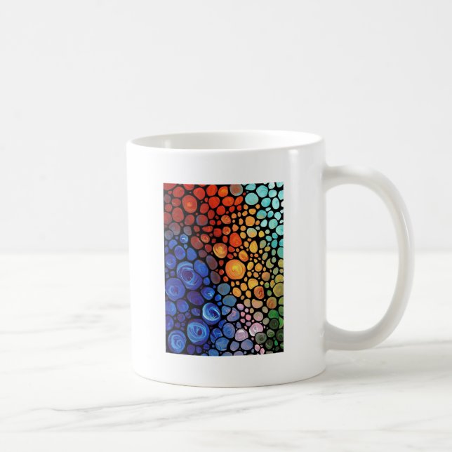 abstract-1 coffee mug (Right)