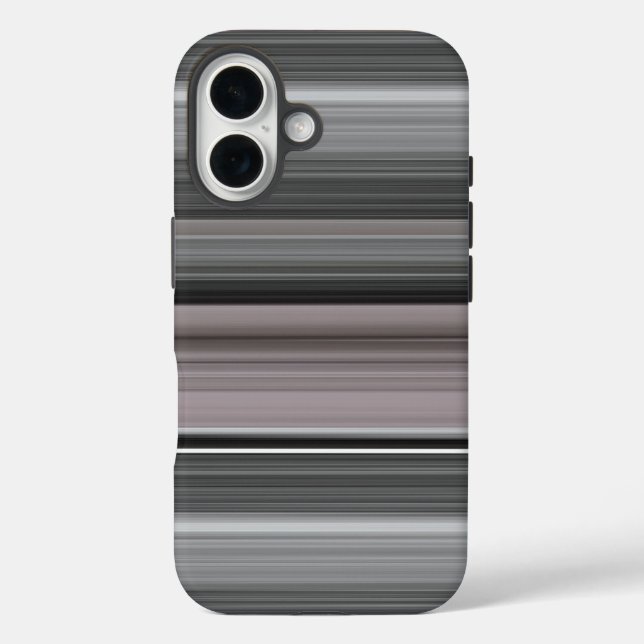 Abstract #1: Grey Case-Mate iPhone Case (Back)