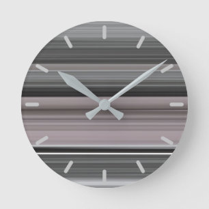 Abstract #1: Grey Round Clock