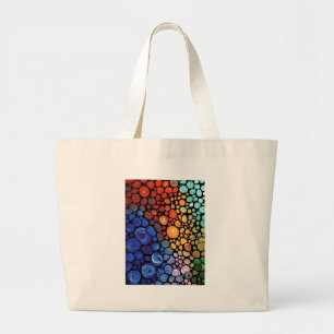 abstract-1 large tote bag