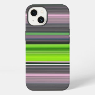 Abstract #1: Lime and grey Case-Mate iPhone Case